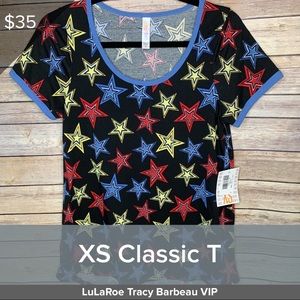 LuLaRoe XS Classic top